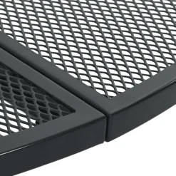 Conjunto de jardín Victoria 4 sillas + mesa negro