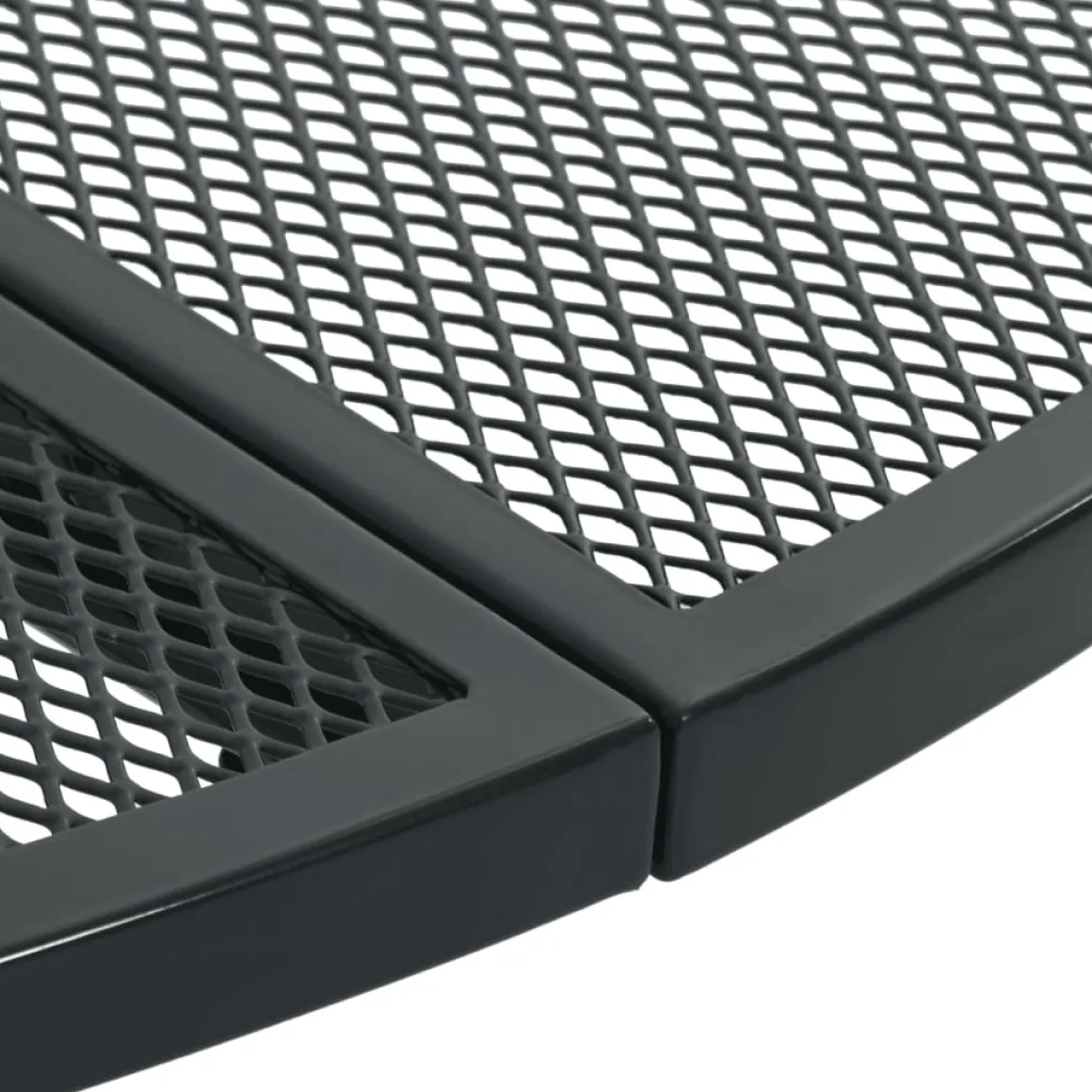Conjunto de jardín Victoria 4 sillas + mesa negro