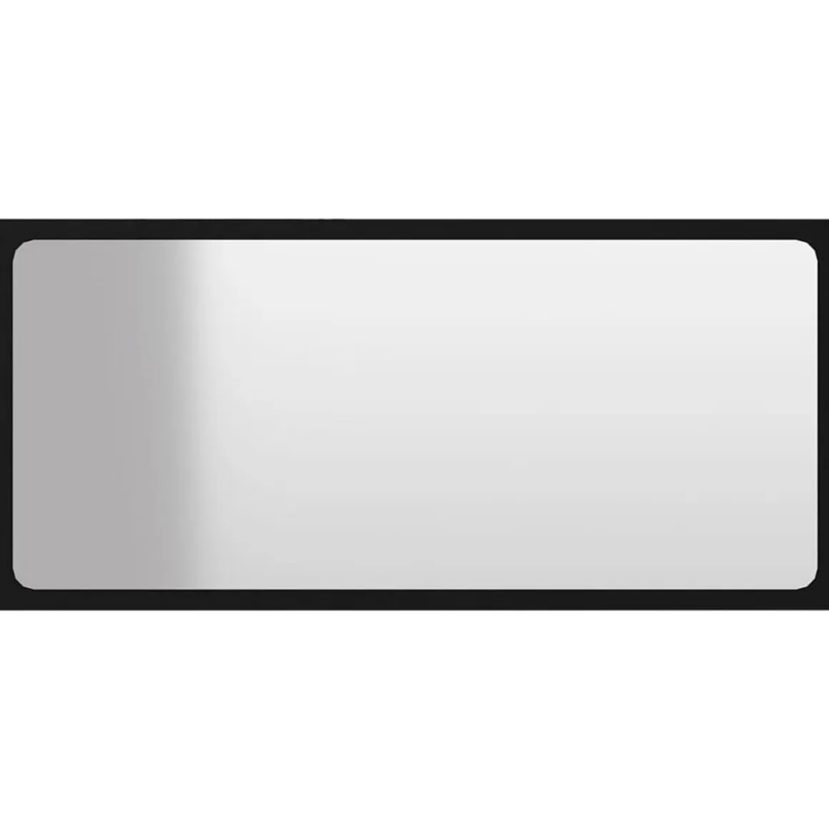Conjunto de muebles de baño Dominica negro 45x80x38,5 cm