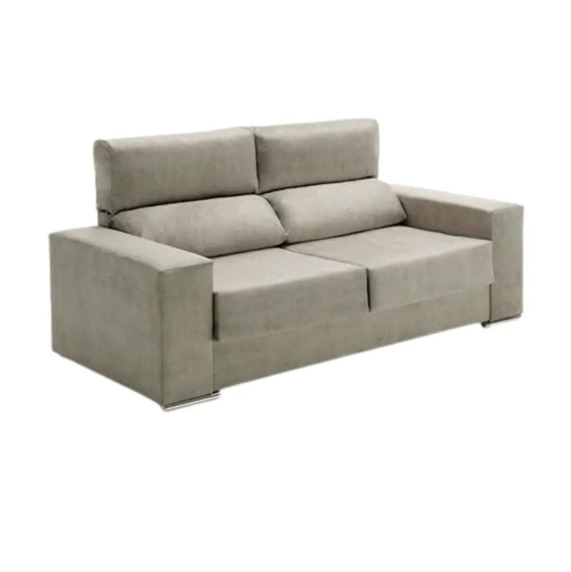 Conjunto de sofás Alice Velare 3 + 2 respaldo reclinable