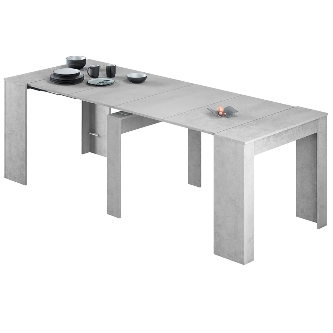 Consola de comedor extensible Funzionale 5 posiciones