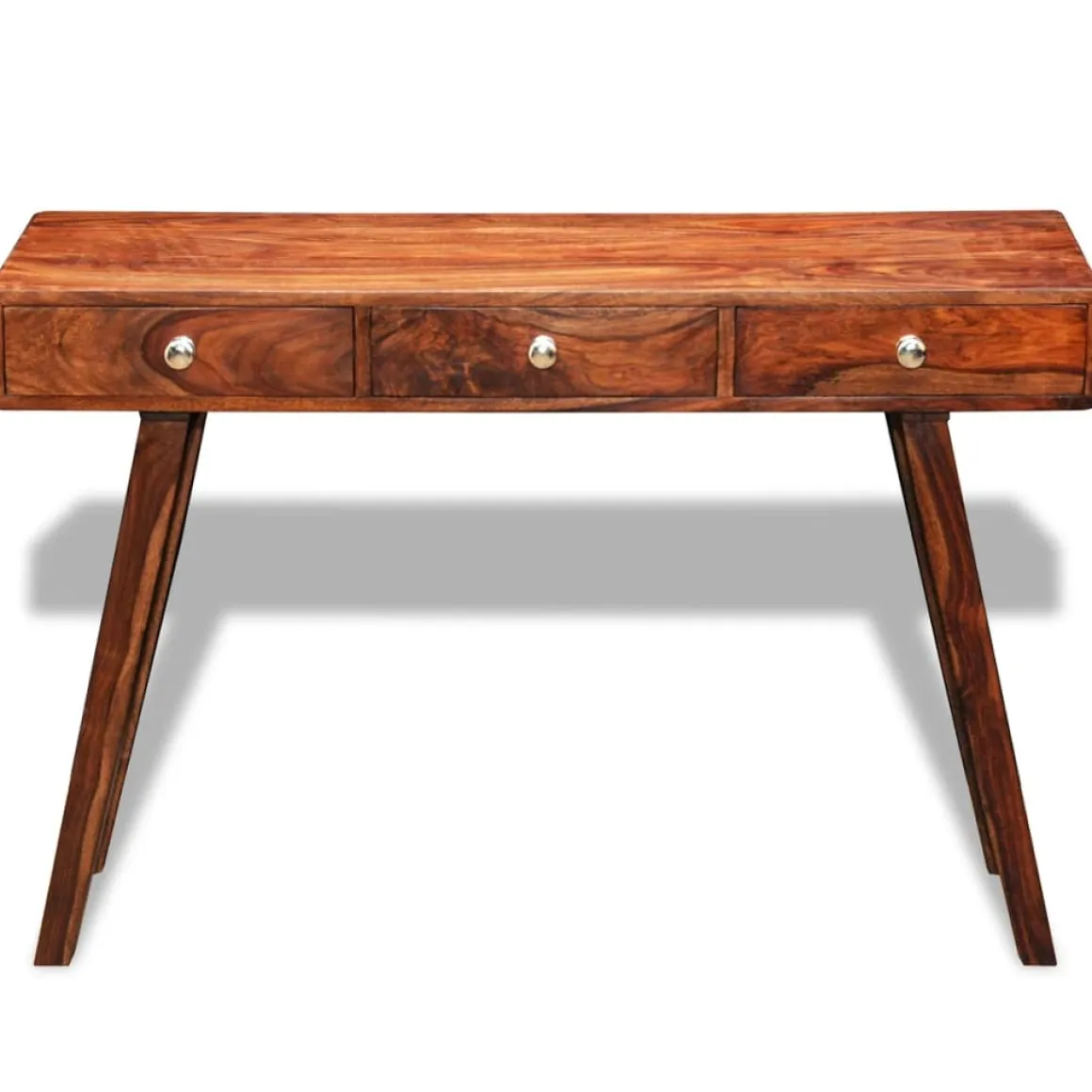Consola recibidor Kalm madera maciza de sheesham natural 76x116x42 cm