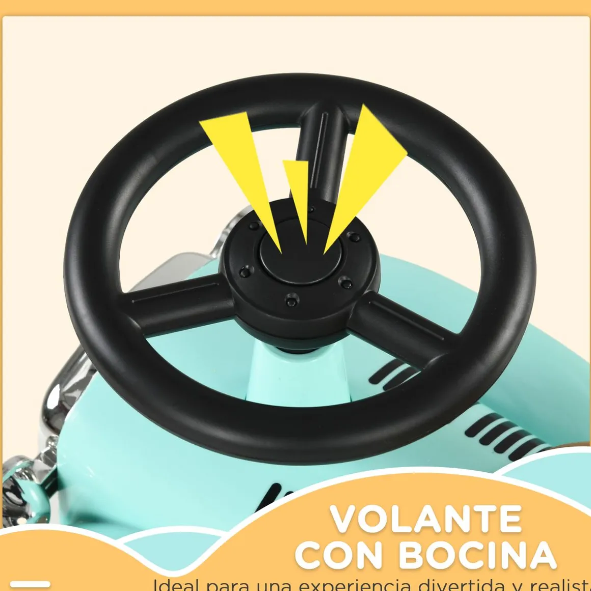 Correpasillos Aiyaplay con bocina +12M