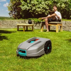 Cortacésped Cecotec Conga GrassHopper 800 Connected Robot 800 m² sensor de lluvia control App