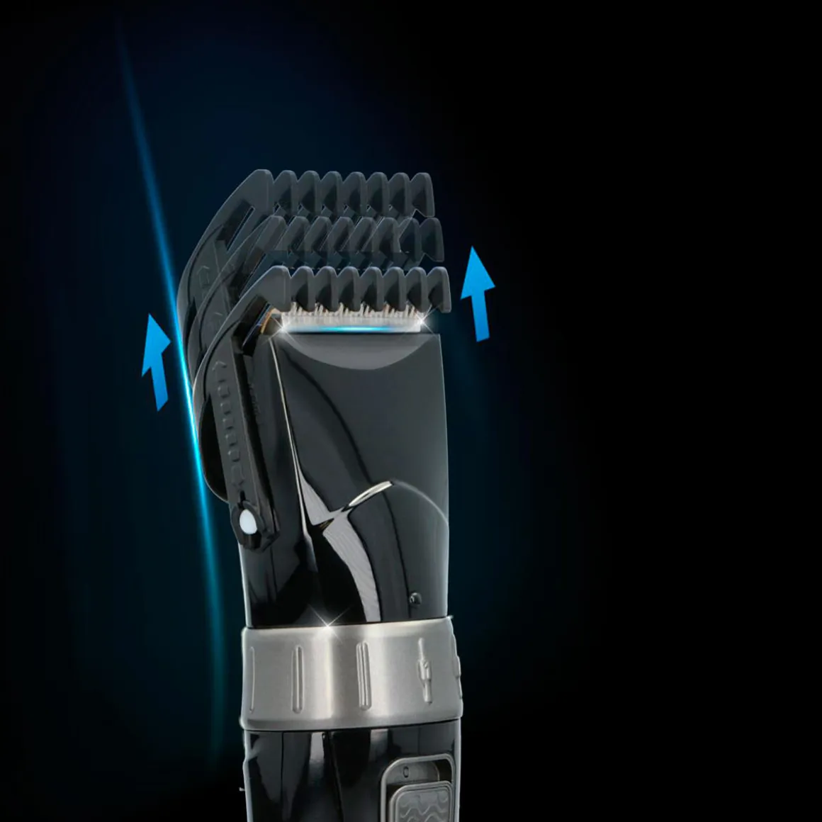 Cortapelos Dunlop 3W especial barba y cuerpo inalámbrica negro