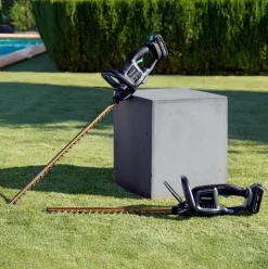 Cortasetos eléctrico Cecotec TitaniumSword 4500 Freemove inalámbrico 45 cm