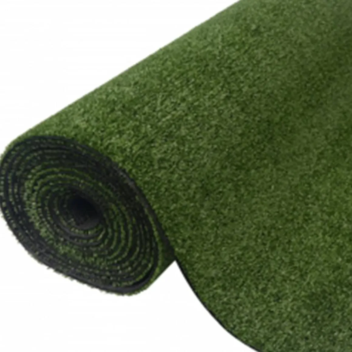 Césped artificial diseño enrollado 7-9 mm verde 100x500 cm
