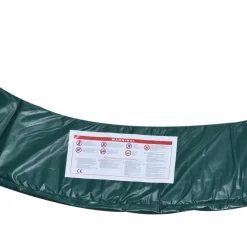Cubierta protectora de cama elástica Homcom verde Ø305 cm