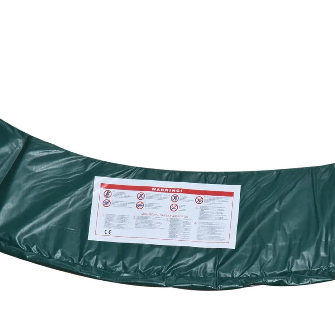 Cubierta protectora de cama elástica Homcom verde Ø305 cm
