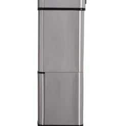 Cubo de basura con sensor Homcom apertura automática 72L inox 81x42x30 cm