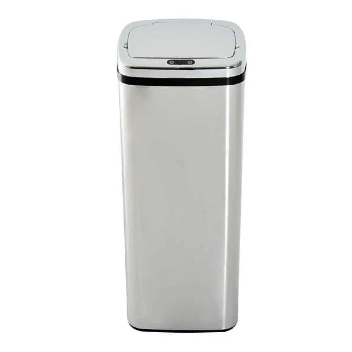 Cubo de basura inteligente Homcom 50L inox 84x33x25 cm