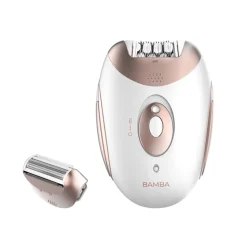 Depiladora Cecotec Bamba SkinCare Depil-Action inalámbrica blanco/rosa