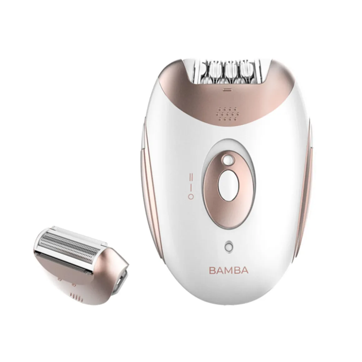 Depiladora Cecotec Bamba SkinCare Depil-Action inalámbrica blanco/rosa
