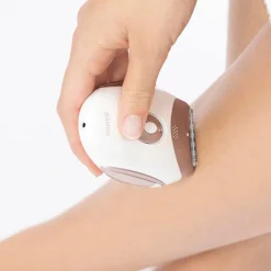Depiladora Cecotec Bamba SkinCare Depil-Action inalámbrica blanco/rosa