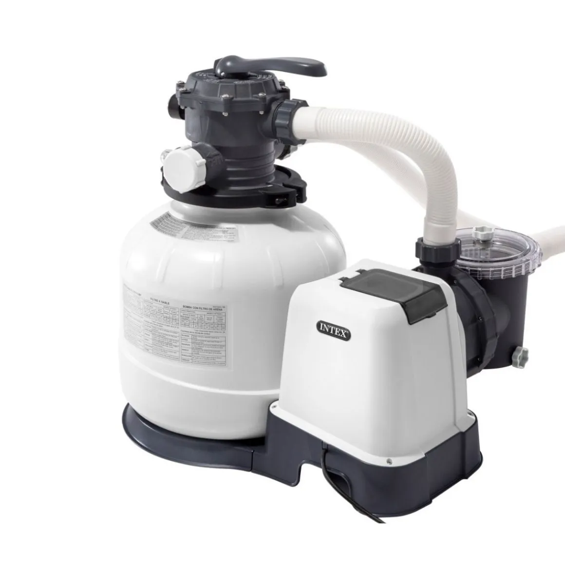 Depuradora de arena Intex SX2800 10500L/h blanco/negro
