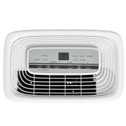 Deshumidificador eléctrico Homcom 12L 4 modos 2 velocidades blanco 49x29x18 cm