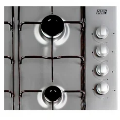 Encimera de gas New Pol NW4GXBUT 4 zonas 8100W butano/natural inox