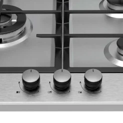 Encimera de gas Svan SGW3600X 3 fuegos 6750W inox 59 cm