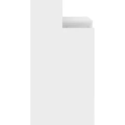 Escritorio Campoamor luz LED con estantes 90x97x45 cm
