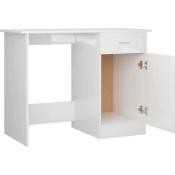Escritorio Edra con cajón + armario 76x100x50 cm