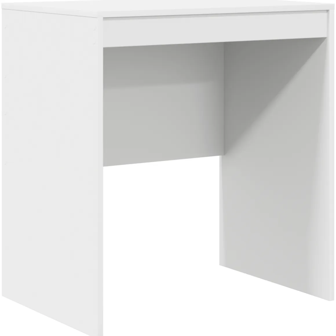 Escritorio Madeira 6 compartimentos y 2 cajones blanco 76x70x50 cm