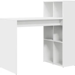 Escritorio Marsella estantería lateral blanco 103x108x55 cm