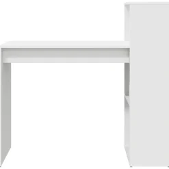 Escritorio Marsella estantería lateral blanco 103x108x55 cm