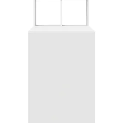 Escritorio Marsella estantería lateral blanco 103x108x55 cm