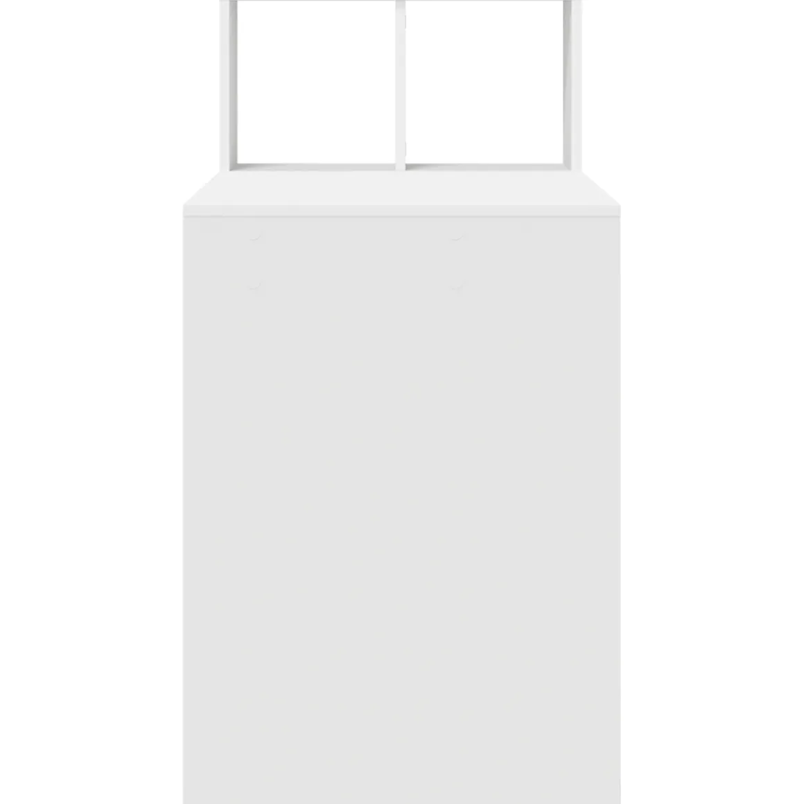 Escritorio Marsella estantería lateral blanco 103x108x55 cm
