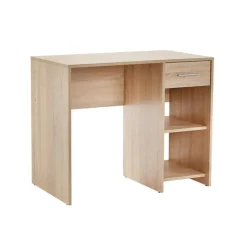 Escritorio Soft 1 cajón + 2 compartimentos 74x90x51 cm