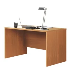 Escritorio White encimera ancha + tablero frontal 75x150x75 cm