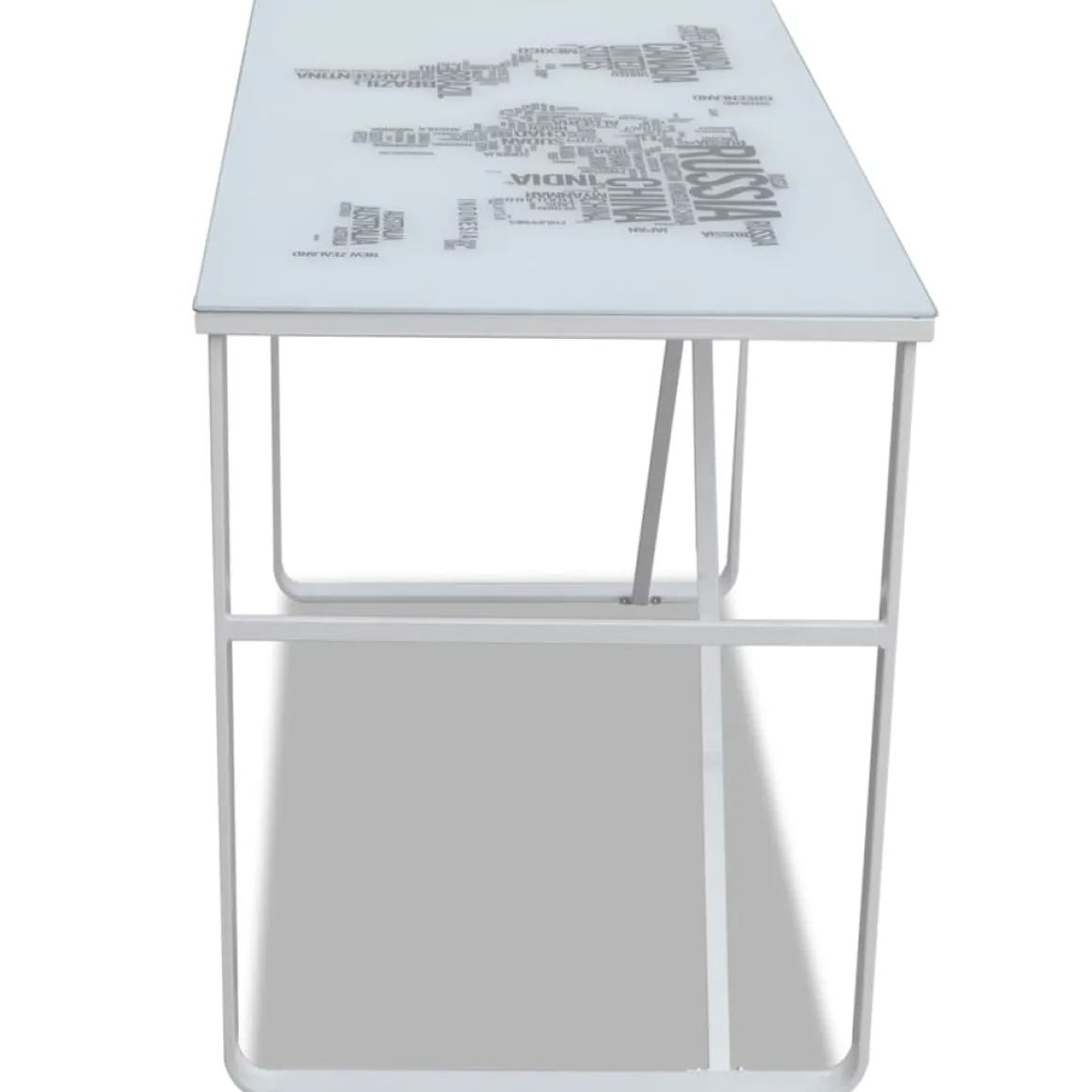 Escritorio World diseño fijo blanco 75x120x60 cm
