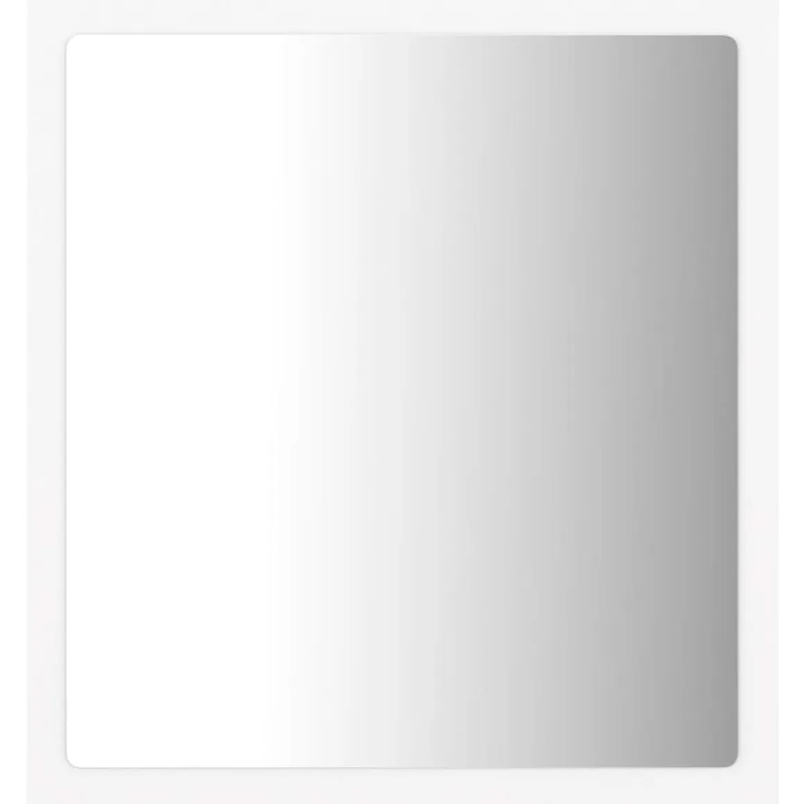 Espejo de baño con luces LED blanco 37x40x8,5 cm
