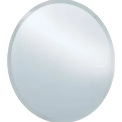 Espejo de baño redondo con luces LED plata Ø80cm