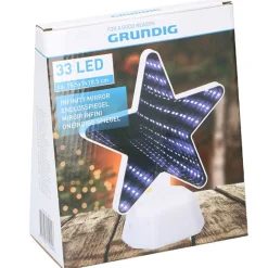 Espejo infinito estrella 33LED