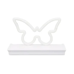 Estante de pared infantil con luz LED 20,5x30,5x10 cm