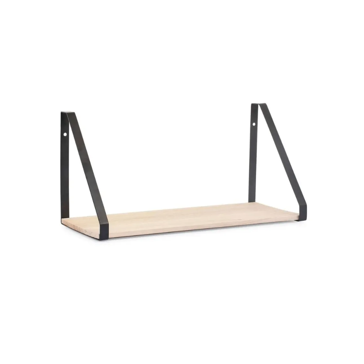 Estante MOA Vinthera diseño minimalista negro 20x40x18 cm