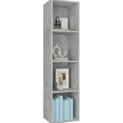 Estantería de pared Banfield 4 niveles 143x36x30 cm