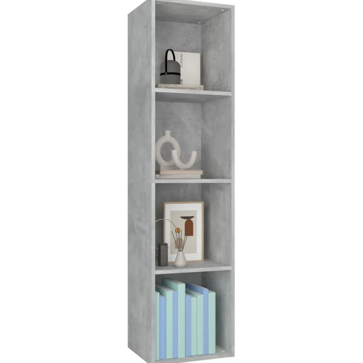 Estantería de pared Banfield 4 niveles 143x36x30 cm