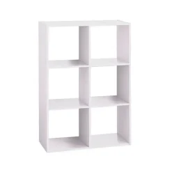 Estantería Five 6 compartimentos 100,5x67,5x32 cm