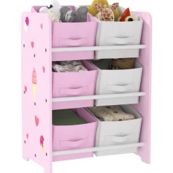 Estantería infantil Yoyó Aiyaplay 6 cajas +3A 60x43x30 cm