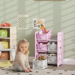 Estantería infantil Yoyó Aiyaplay 6 cajas +3A 60x43x30 cm