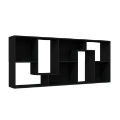 Estantería Kenta forma irregular uso vertical u horizontal 161x67x24 cm