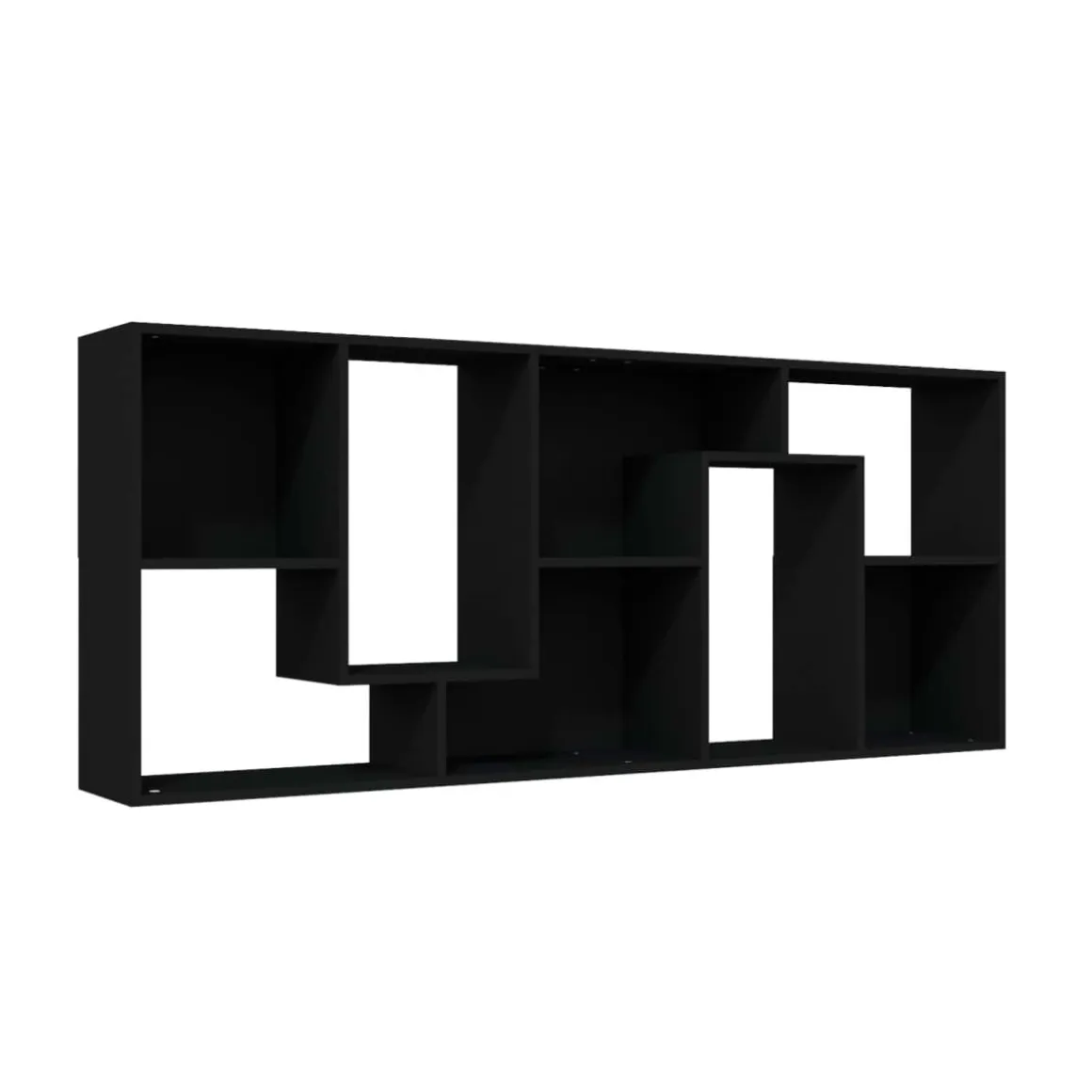 Estantería Kenta forma irregular uso vertical u horizontal 161x67x24 cm