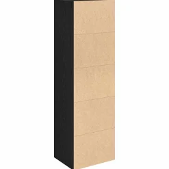 Estantería Lizza 3 compartimentos + armario 102x31x24 cm
