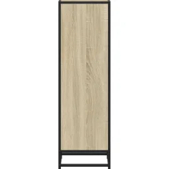 Estantería Milán 3 compartimentos roble 107,5x33,5x33 cm