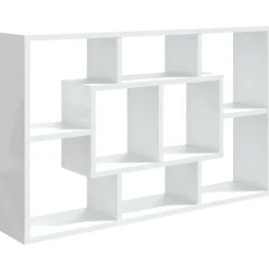 Estantería Ohio rectangular 8 estantes 52,5x85x16 cm