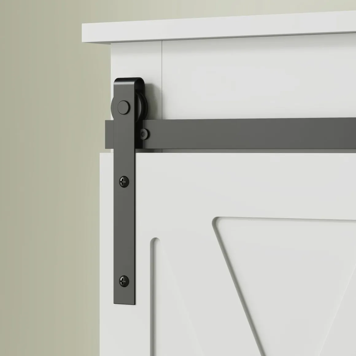 Estantería para inodoro Celeste Homcom puerta corredera + 6 compartimentos blanco 172x67x25 cm