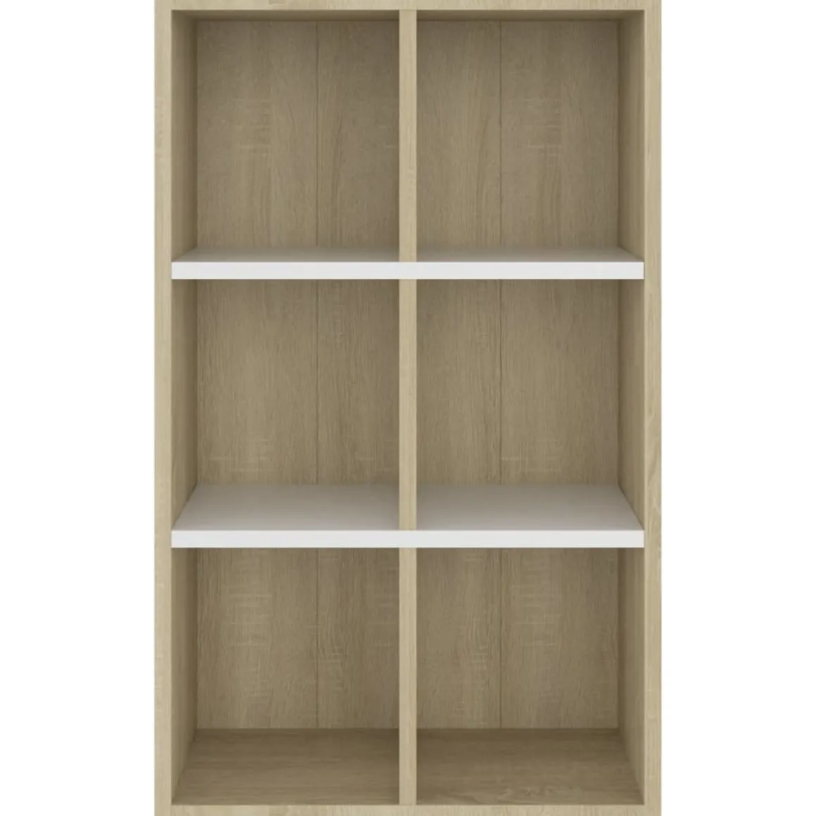 Estantería Rimal 6 compartimentos 98x66x30 cm