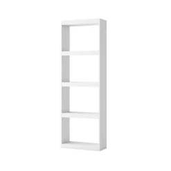 Estantería Talio 4 niveles blanco mate 180,5x60x25 cm